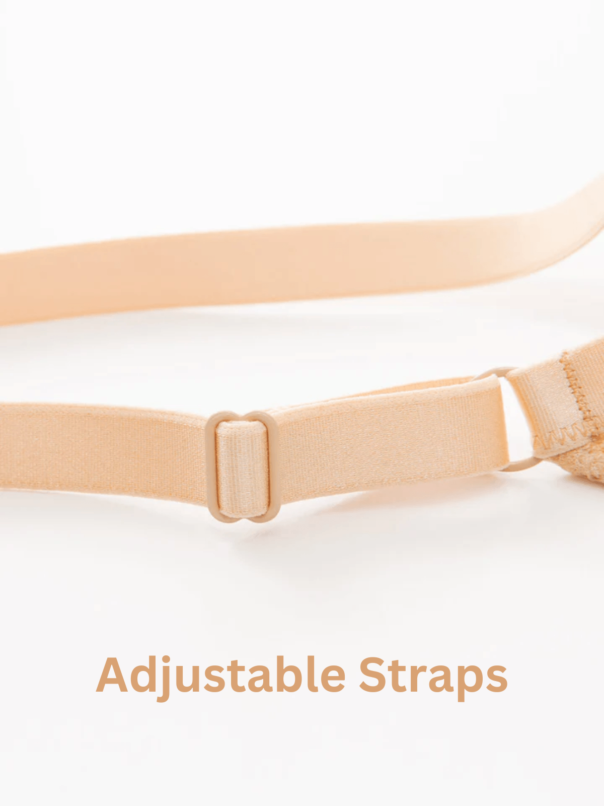 Floral Lace Push-Up Lightly Padded Demi Plunge Underwire Bra Nude