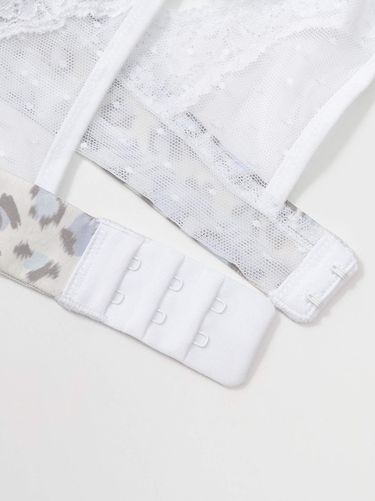 Leopard Push Up Padded Underwire Bra Purple Leopard