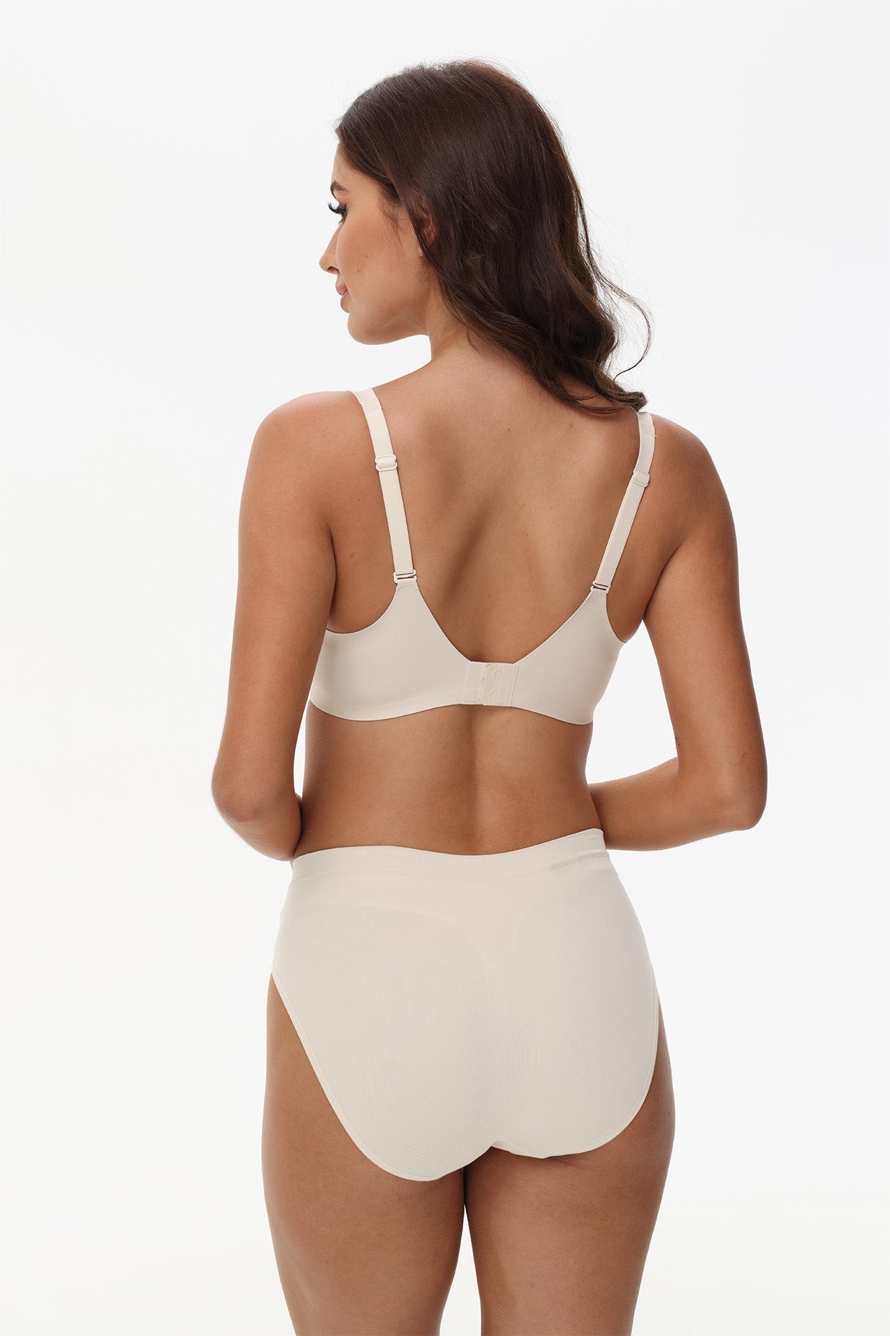Push-Up Bra with V Neck and Pad Insert | Wireless Support T Shirt Bra for Everyday Comfort