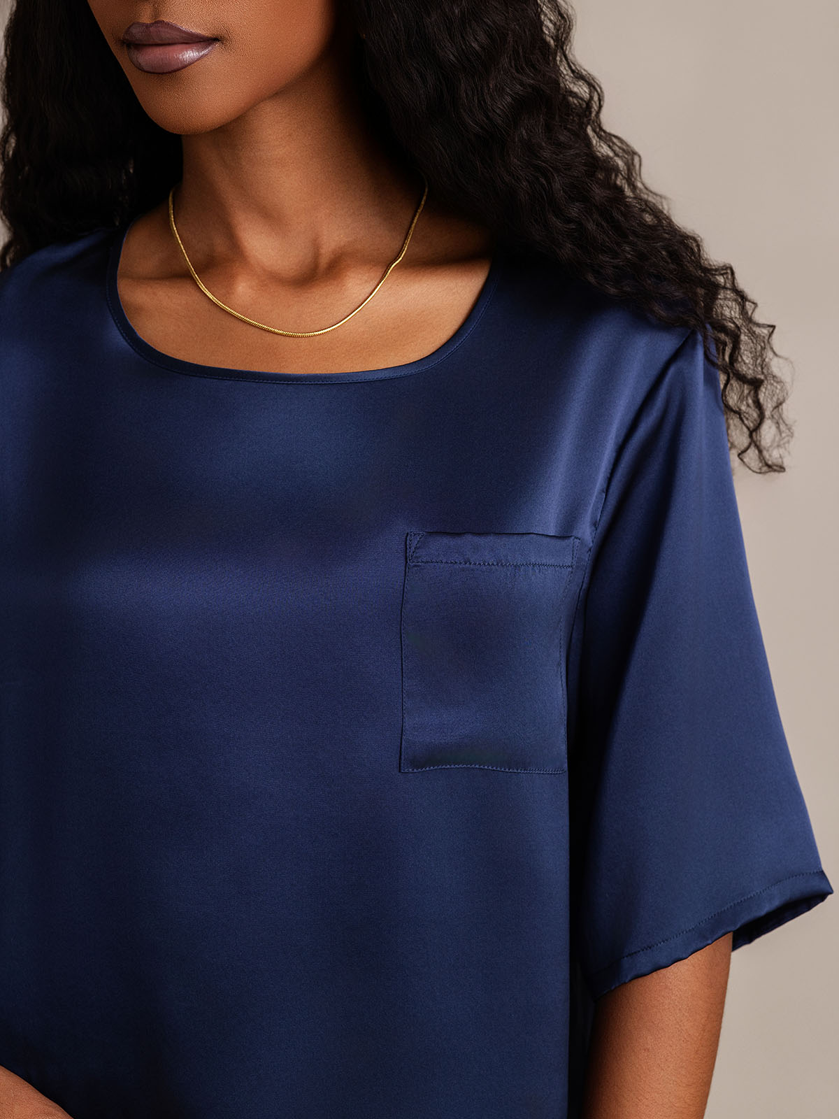 Women‘s Pure Silk Pajama Set