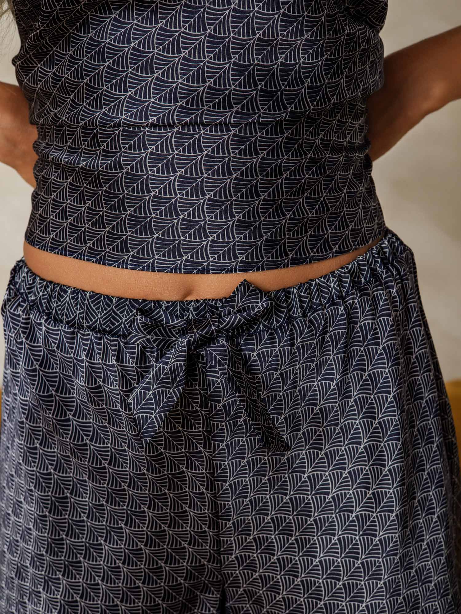 Pure Silk Spaghetti Strap Camisole Set 2Pcs