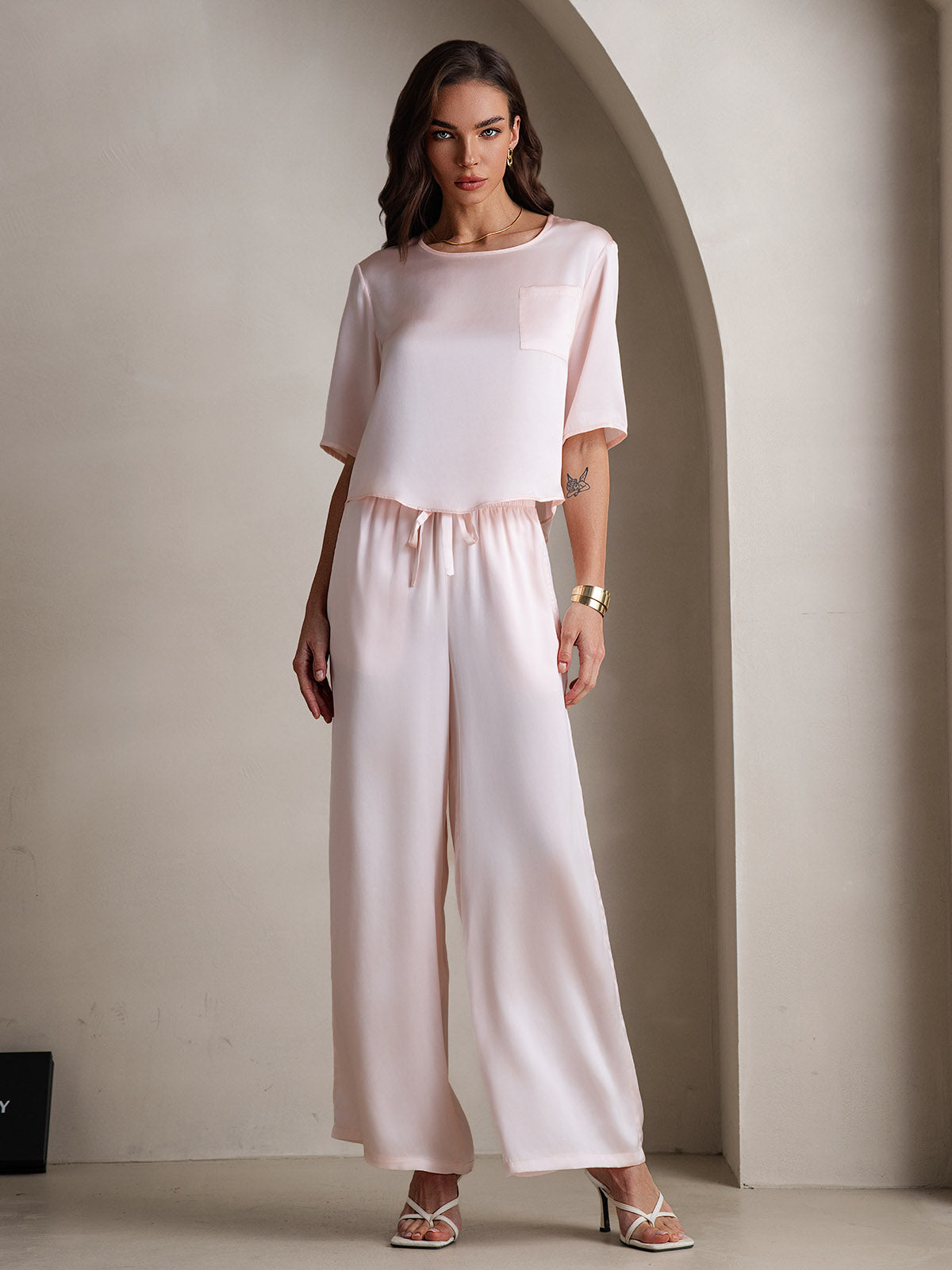 Pure Silk Women‘s Pajama Set