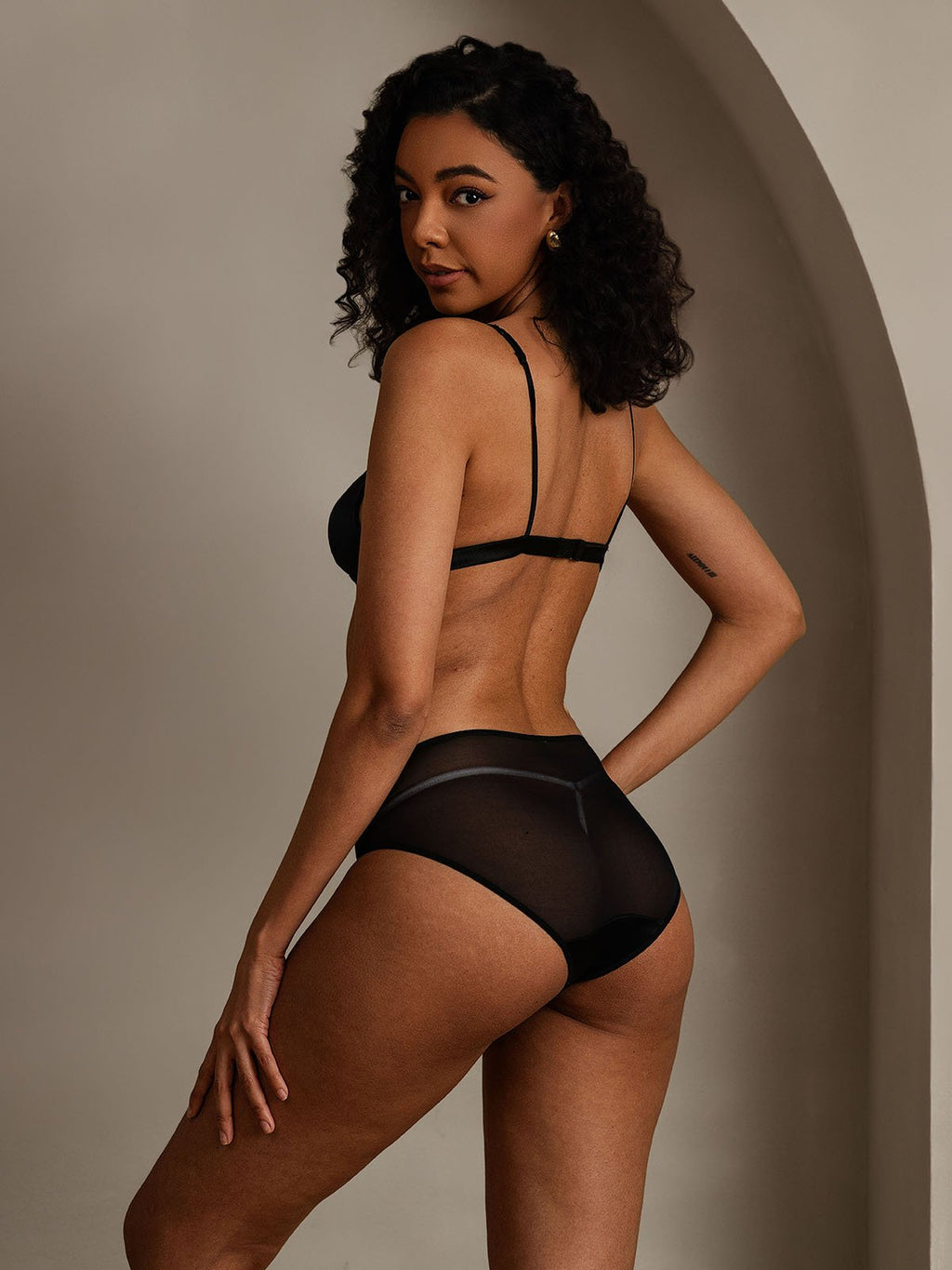 Pure Silk Bra Panty Set-2pcs