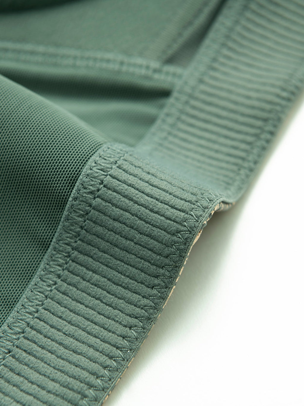 High Impact Sparkly Padded Racerback Bras Moss Green