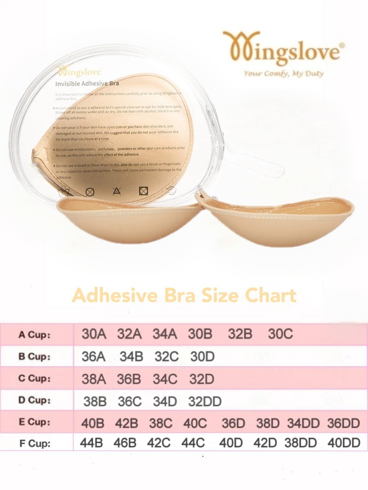 Adhesive Push-up Reusable Self Silicone Bra Inserts Pasty Bra Nude