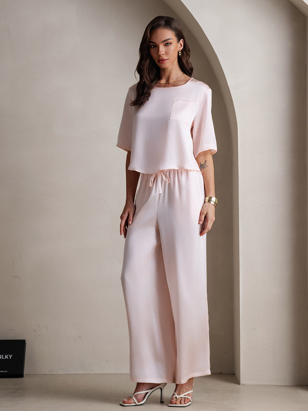 Pure Silk Women‘s Pajama Set