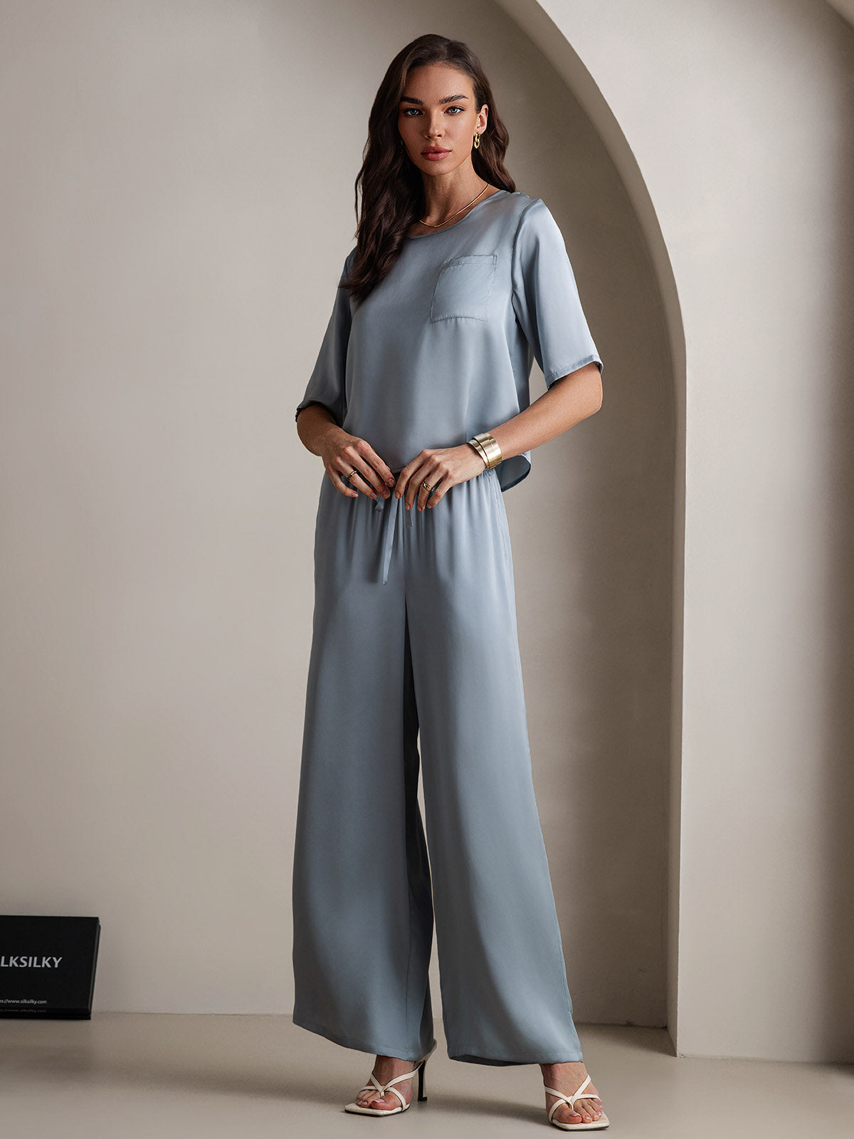 Pure Silk Women‘s Pajama Set
