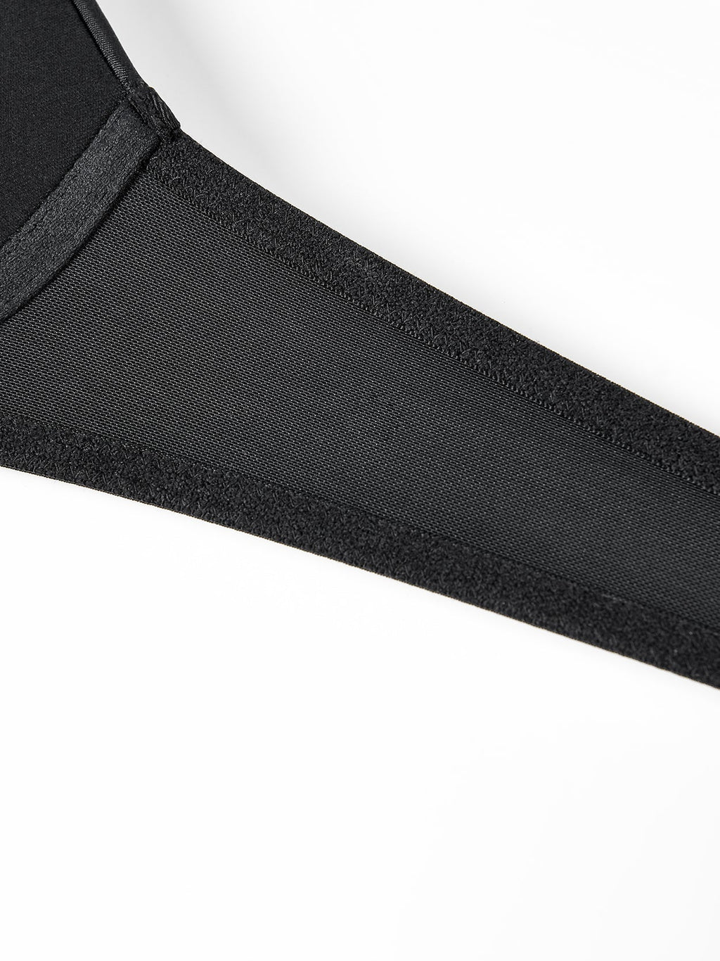 Push Up Deep V Plunge Underwire T-Shirt Bra Black